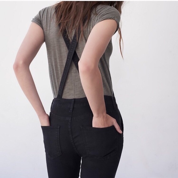 Free People Denim Overalls - Picture 3 of 6